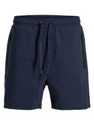 Jack & Jones Szorty dresowe "Gordon" w kolorze granatowym rozmiar: L. Niebieskie krótkie spodenki sportowe Jack & Jones, l, bez wzorów, z dresówki. Za 109.78 zł.
