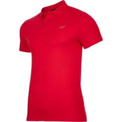 Koszulka polo męska TSM301 - czerwony. Koszulki polo marki 4F. Za 69.99 zł.
