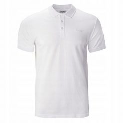 Koszulka Polo Męska Romso. Białe koszulki polo Hi-tec, m, bez wzorów, bez kołnierzyka, bez ramiączek, trekkingowe. Za 87.99 zł.