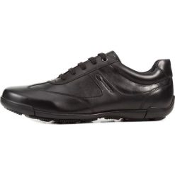 Geox tenisówki męskie Edgware 44 czarne. Czarne trampki Geox, m, bez wzorów, bez zapięcia. Za 349.00 zł.