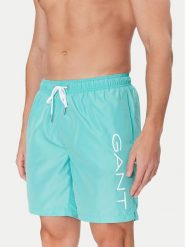 Gant Szorty kąpielowe 920006300 Niebieski Regular Fit. Niebieskie kąpielówki GANT, m, bez wzorów, z syntetyku. Za 199.99 zł.