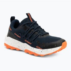 Buty męskie Grisport 109019M. Czarne buty trekkingowe Grisport, bez wzorów, bez zapięcia, trekkingowe. Za 199.99 zł.