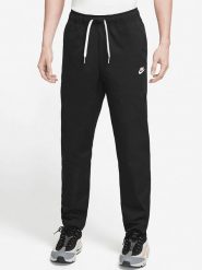 Nike Spodnie dresowe w kolorze czarnym rozmiar: S. Czarne spodnie treningowe długie Nike, s, bez wzorów, z dresówki. Za 123.82 zł.