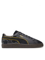 Puma Sneakersy Suede 4 ONE PIECE 396525 01 Czarny. Czarne buty sportowe casual Puma, bez wzorów, ze skóry, bez zapięcia. Za 259.99 zł.