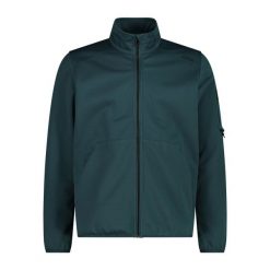 Lekką kurtka softshell CMP Jacquard. Czarne kurtki CMP, uniwersalny, bez wzorów, z materiału, z kapturem. Za 415.50 zł.