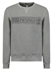 Geographical Norway Bluza "Gantoine" w kolorze szarym rozmiar: S. Szare bluzy Geographical Norway, s, bez wzorów, bez kaptura. Za 84.01 zł.