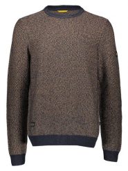 Camel Active Sweter w kolorze brązowym rozmiar: M. Brązowe swetry nierozpinane Camel Active, m, bez wzorów, bez kołnierzyka, bez ramiączek. Za 179.95 zł.