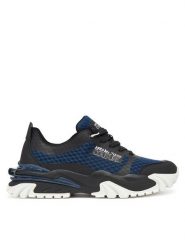 Versace Jeans Couture Sneakersy 78YA3SIB Czarny. Czarne buty sportowe casual Versace Jeans Couture, bez wzorów, z jeansu, bez zapięcia. Za 1,509.00 zł.