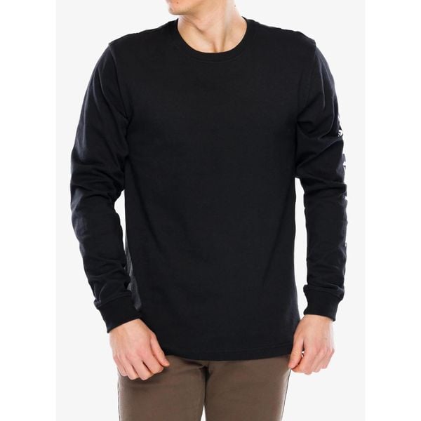 Bluza bez kaptura męska Carhartt Sleeve Logo T-Shirt. Czarne bluzy Carhartt, m, bez wzorów, bez kaptura. Za 129.99 zł.