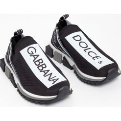 Sneakersy męskie DOLCE & GABBANA. Buty sportowe casual Dolce & Gabbana, bez wzorów, bez zapięcia. W wyprzedaży za 3,314.35 zł.