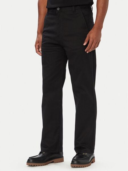 HUGO Spodnie materiałowe Cino261 50567278 Czarny Straight Fit. Czarne spodnie materiałowe Hugo, m, bez wzorów, z bawełny. Za 449.99 zł.