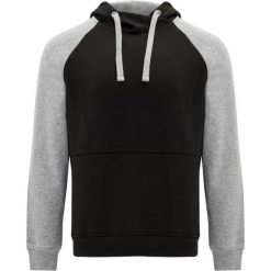 Dwukolorowa Bluza Z Kapturem Badet Dla Dorosłych Unisex. Czarne bluzy ROLY, l, bez wzorów, z kapturem. Za 115.99 zł.