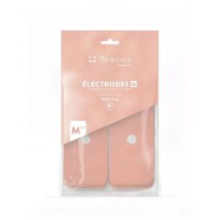 Elektrody Pinktens M - Zestaw 8 sztuk. Brązowe paski BLUETENS, bez wzorów. Za 119.99 zł.