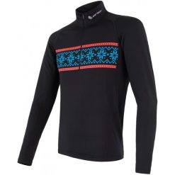 Sensor Bluza Męska Thermo Czarna Ze Wzorem L. Bielizna termoaktywna marki Sensor. Za 205.00 zł.