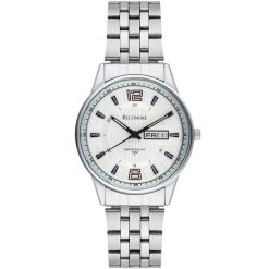 Zegarek Męski Na Bransolecie Duży Solidny Datownik Srebrny Metropolitan Beltimore Bt05. Szare zegarki srebrne. Za 149.99 zł.