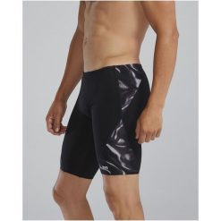 Spodenki treningowe do kolan TYR Waveform 140 - jammery. Czarne odzież kąpielowa TYR, m, bez wzorów, sportowe. Za 239.00 zł.