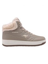 Kangaroos Sneakersy "K-Top Scoop Mid" w kolorze szarym rozmiar: 37. Szare buty sportowe casual Kangaroos, bez wzorów, z materiału, bez zapięcia. Za 143.22 zł.