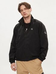 Calvin Klein Jeans Kurtka przejściowa Harrington J30J325102 Czarny Regular Fit. Czarne kurtki Calvin Klein Jeans, m, bez wzorów, z jeansu, bez kaptura. Za 439.99 zł.
