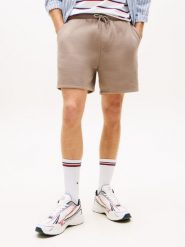 Tommy Jeans szorty dresowe Mężczyźni Bawełna beżowy|szary, S. Brązowe krótkie spodenki sportowe Tommy Jeans, m, bez wzorów, z bawełny. Za 169.95 zł.