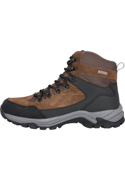 Buty trekkingowe Whistler Detion. Brązowe buty turystyczne WHISTLER, na zimę, bez wzorów, z materiału, bez zapięcia, trekkingowe. Za 410.00 zł.