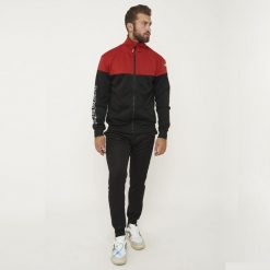 Dres sportowy ONTARIO dorosły. Czarne komplety dresowe Legea, xl, bez wzorów, z dresówki, bez ramiączek. W wyprzedaży za 128.00 zł.