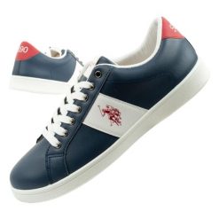 Buty trampki sneakersy męskie U.S. Polo Assn. Białe trampki U.S. Polo Assn., m, bez wzorów, bez zapięcia. Za 169.00 zł.