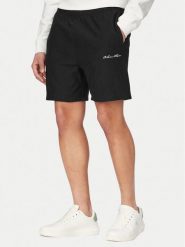 Calvin Klein Jeans Szorty sportowe LV04RF252G Czarny Regular Fit. Czarne krótkie spodenki sportowe Calvin Klein Jeans, m, bez wzorów, z bawełny. Za 409.99 zł.