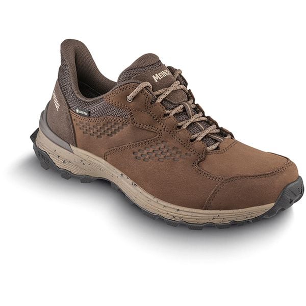 Buty trekkingowe męskie MEINDL Padua GTX z membraną Gore-tex. Brązowe buty trekkingowe MEINDL, bez wzorów, z gore-texu, bez zapięcia. Za 929.00 zł.