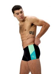 Speedo Kąpielówki "Dive" w kolorze czarno-turkusowym rozmiar: 8. Czarne kąpielówki Speedo, bez wzorów. Za 114.95 zł.