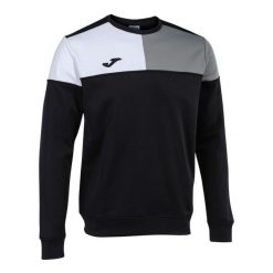 Bluza Joma Crew V. Czarne bluzy bez kaptura Joma, m, bez wzorów, z dżerseju, bez kaptura. Za 142.95 zł.
