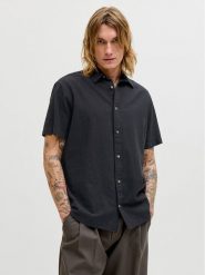 Jack & Jones Koszula Summer 12289160 Czarny Regular Fit. Czarne koszule Jack & Jones, m, bez wzorów, z bawełny, bez kołnierzyka, bez ramiączek. Za 179.99 zł.
