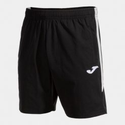 Szorty Joma Toledo. Czarne krótkie spodenki sportowe Joma, l, z aplikacjami, z materiału. Za 225.50 zł.