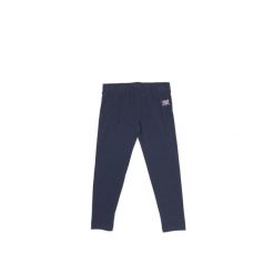 Legginsy z bawełna na czas wolny na co dzień. Niebieskie legginsy długie sportowe LEONE 1947 APPAREL, bez wzorów, z bawełny, na fitness i siłownię. W wyprzedaży za 54.73 zł.