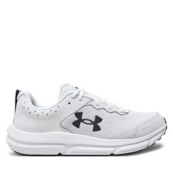 Buty do biegania Under Armour. Białe buty do biegania Under Armour, bez wzorów, bez zapięcia, do biegania. Za 239.99 zł.
