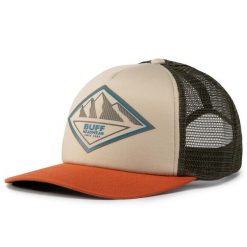 Czapka z daszkiem Buff. Brązowe czapki z daszkiem Buff, bez wzorów. Za 79.99 zł.