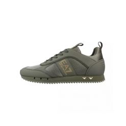 Buty EA7 LIFESTYLE EVOLUTION U Zielony. Zielone buty sportowe casual EA7, bez wzorów, z syntetyku, bez zapięcia. Za 620.99 zł.