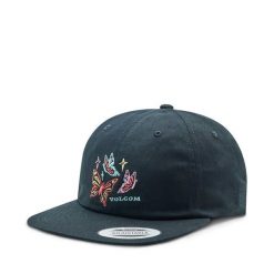 Czapka z daszkiem Volcom. Czarne czapki z daszkiem Volcom, bez wzorów. Za 79.99 zł.