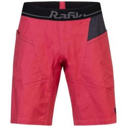 Szorty Rafiki Megos. Czerwone szorty RAFIKI, bez wzorów, sportowe. W wyprzedaży za 304.75 zł.