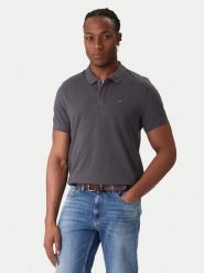 Tommy Jeans Polo DM0DM20676 Szary Regular Fit. Szare koszulki polo sportowe Tommy Jeans, l, bez wzorów, z bawełny, bez kołnierzyka, bez ramiączek. Za 289.99 zł.