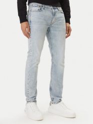 Calvin Klein Jeans Jeansy LV04RF741G Niebieski Slim Taper Fit. Niebieskie jeansy Calvin Klein Jeans, m. Za 399.99 zł.