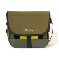 Torba na kawę Flex Messenger | Wodoodporna | Na ramię | Kieszeń na tablet 11. Zielone torby na ramię OUTIN, bez wzorów, z nylonu, na ramię, bez dodatków. Za 449.96 zł.