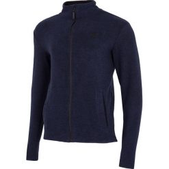 Polar męski PLM300 - granat melanż. Bluzy z polaru marki 4F. Za 99.99 zł.