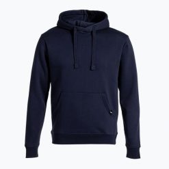 Bluza męska Joma Challenge. Niebieskie bluzy Joma, l, bez wzorów, z bawełny, z kapturem. Za 189.99 zł.