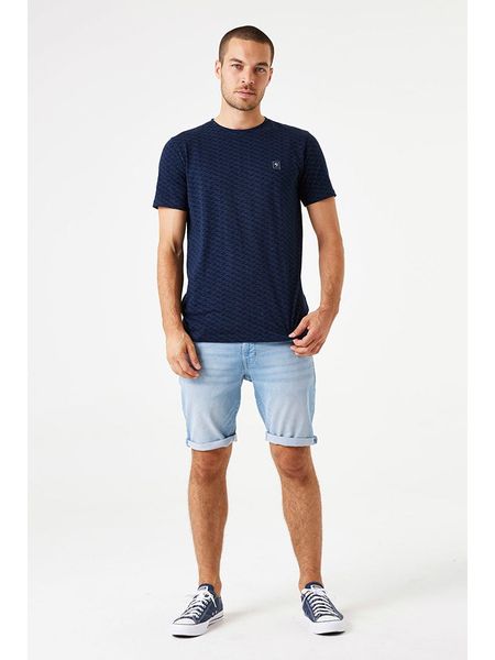 Garcia Koszulka w kolorze granatowym rozmiar: XXL. Niebieskie bezrękawniki Garcia, xxl, bez wzorów, z bawełny, bez kołnierzyka, bez ramiączek. Za 78.66 zł.