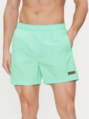 Calvin Klein Swimwear Szorty kąpielowe KM0KM00939 Niebieski Regular Fit. Niebieskie kąpielówki Calvin Klein Swimwear, m, bez wzorów, z syntetyku. Za 149.99 zł.
