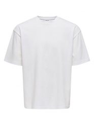 ONLY & SONS Koszulka w kolorze białym rozmiar: XL. Białe bezrękawniki Only & Sons, xl, bez wzorów, bez kołnierzyka, bez ramiączek. Za 70.41 zł.