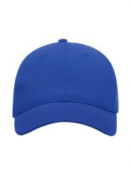 Clique Active Cap przewiewna czapka z poliestru. Niebieskie czapki z daszkiem CLIQUE, bez wzorów, z elastanu. Za 87.89 zł.