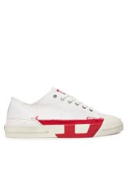 Diesel Trampki S-D-Verse Low Y03504P8114 HA690 Biały. Białe trampki Diesel, m, bez wzorów, bez zapięcia. Za 629.99 zł.