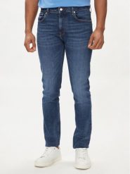 Tommy Hilfiger Jeansy Bleecker MW0MW34511 Granatowy Slim Fit. Niebieskie jeansy Tommy Hilfiger, m. Za 469.99 zł.