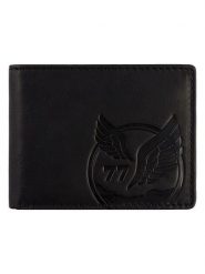 Camel Active Skórzany portfel "Nepal" w kolorze czarnym - 11 x 8,5 x 2 cm rozmiar: onesize. Czarne portfele Camel Active, bez wzorów, z materiału. Za 152.62 zł.